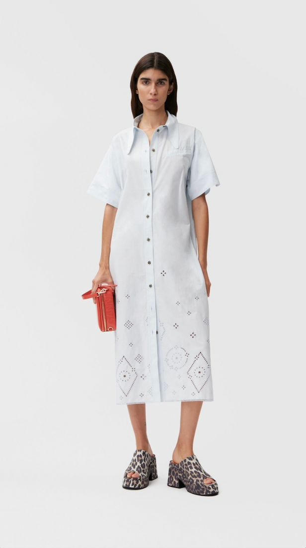Ganni shirt dress shop