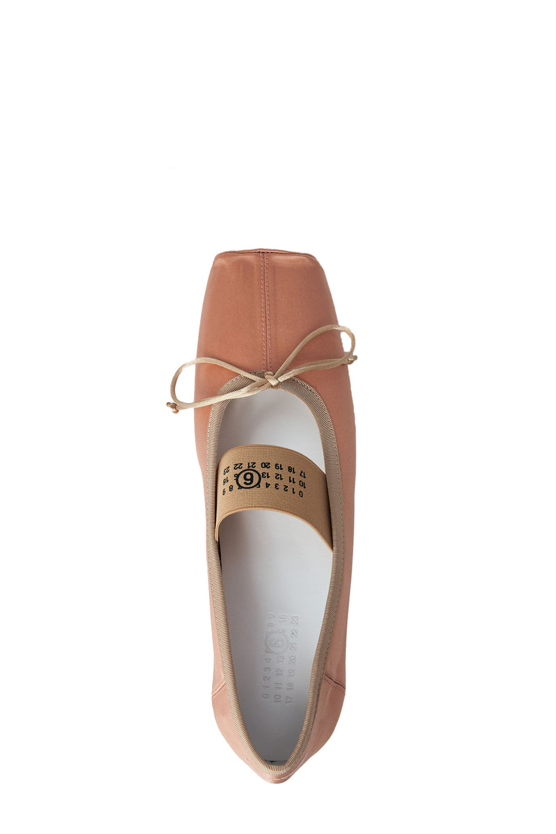 MM6 MAISON MARGIELA パンプス　ペールピンク MM6 MAISON MARGIELA | Ballet Flats – Pink | sparklemonde.com