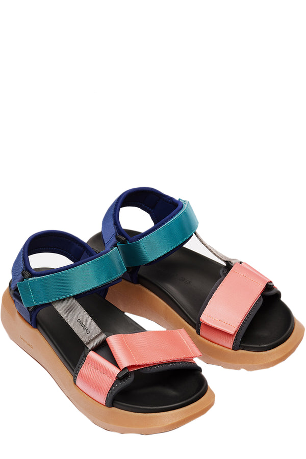 The Schon Tech Sandals in peach colour from the brand Onwuad
