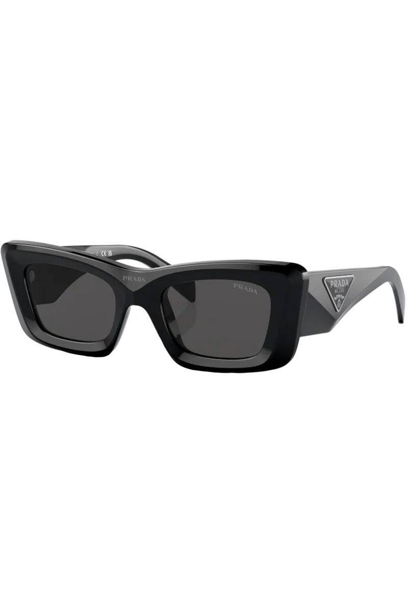 Prada Black Cat-Eye Sunglasses Bold Design Prada Eyewear Black Cat-Eye Sunglasses Prada main image 2