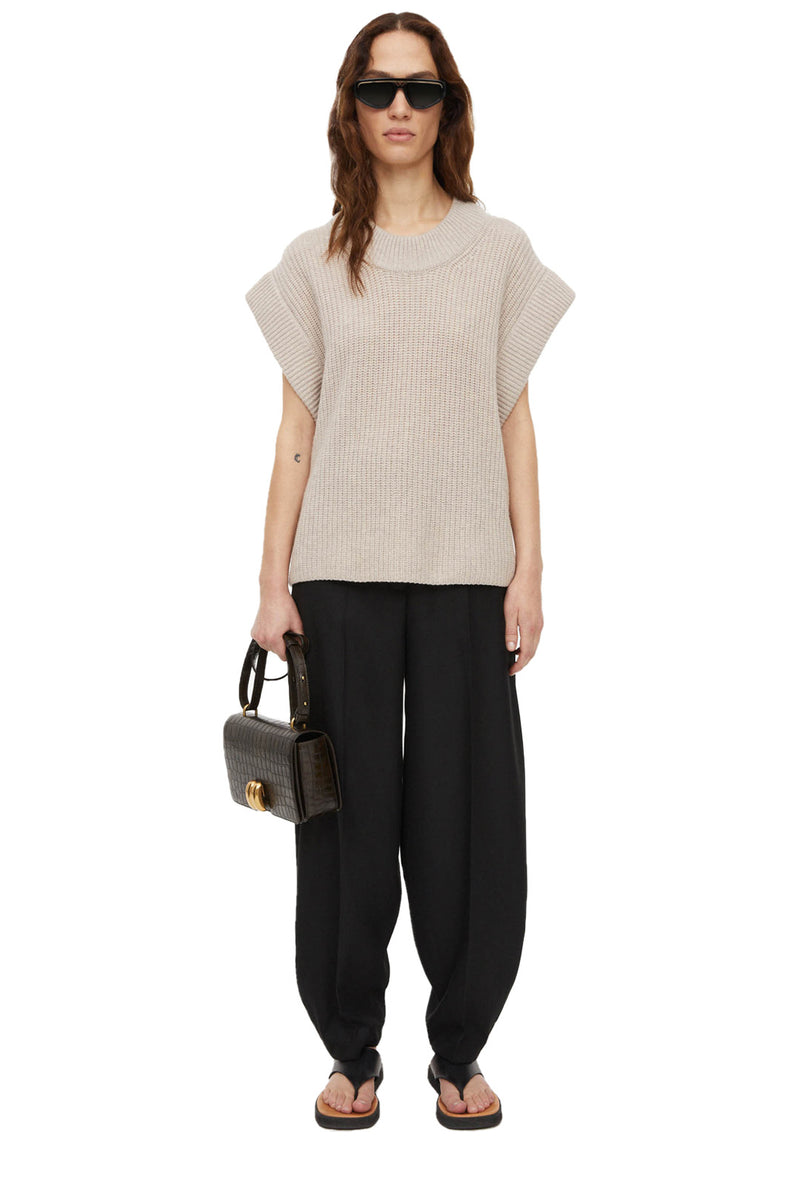 BY MALENE BIRGER Farima Sleeveless Wool Knitted Top