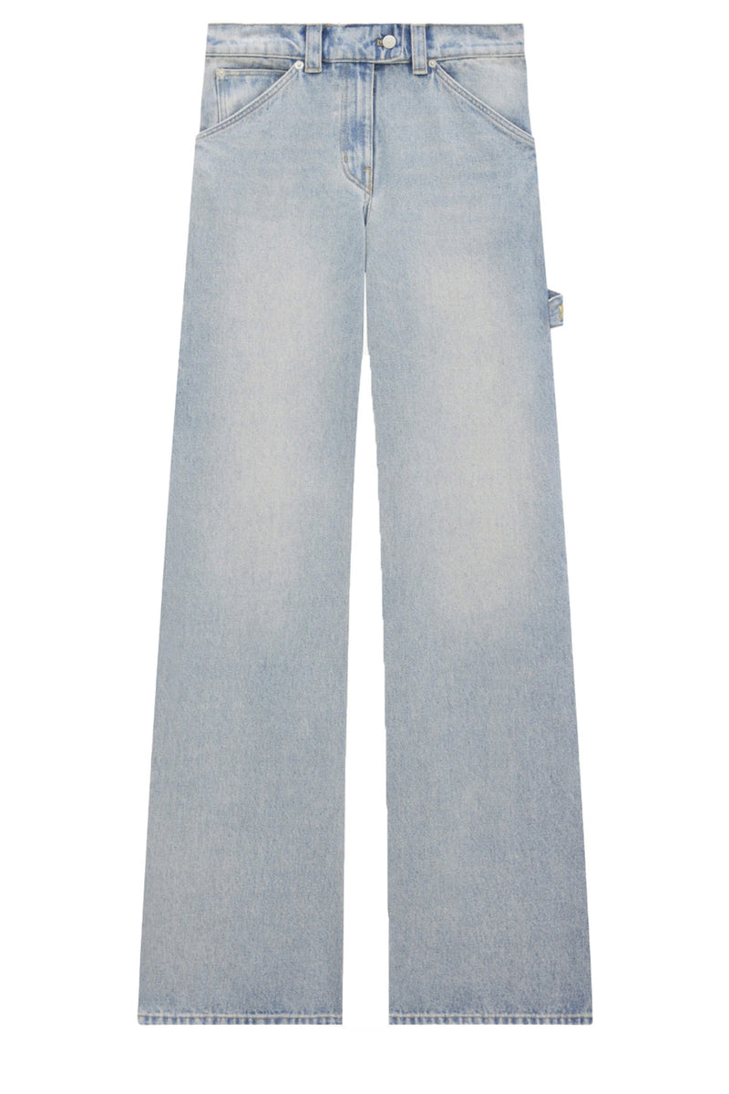 HELMUT LANG, Zip Jeans – Indigo