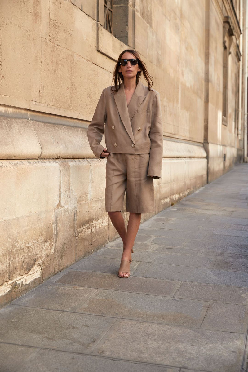 Loulou Studio Pant Suit Beige