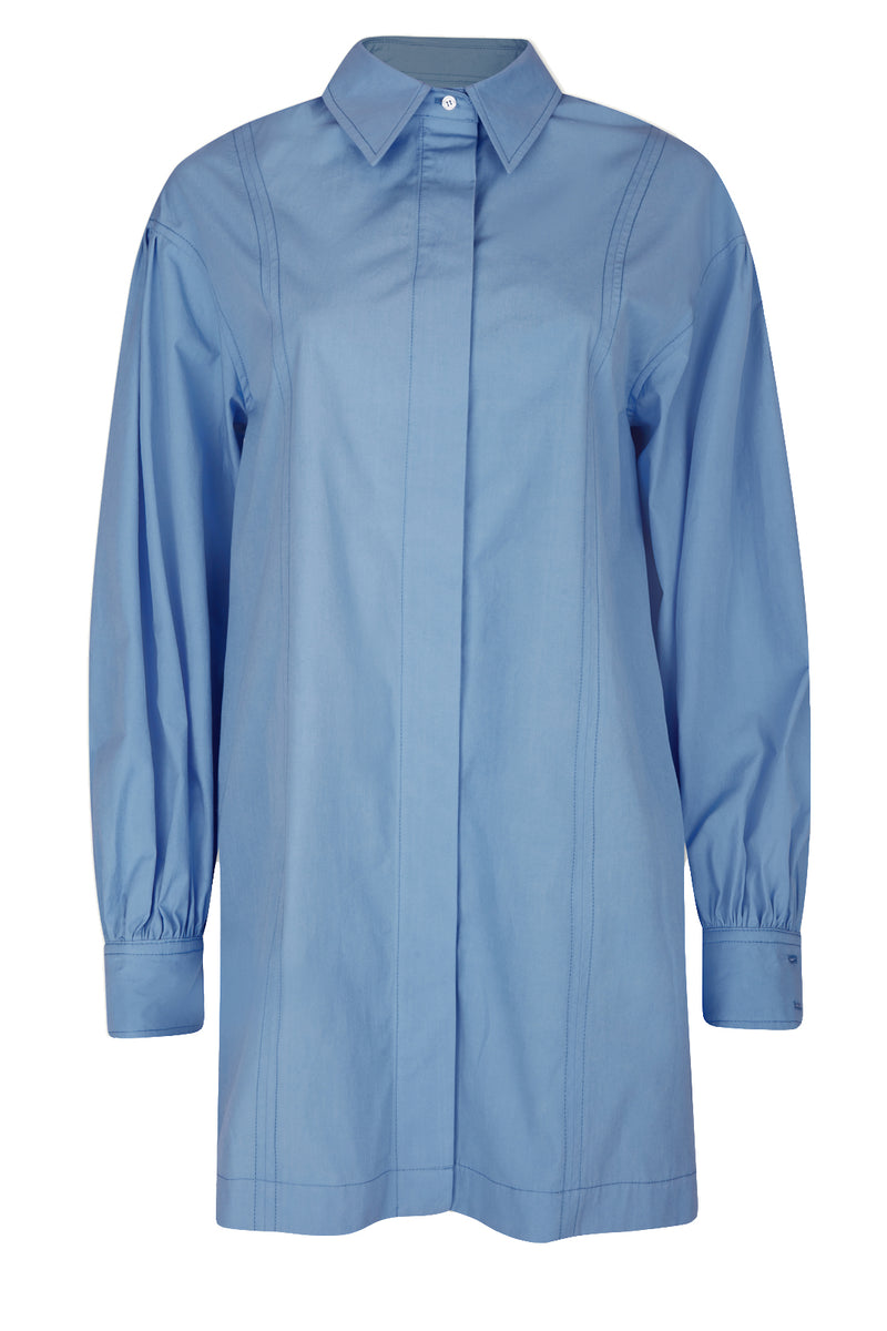 loulou studio shirt dress Loulou Studio Jersey Midi T-Shirt Dress
