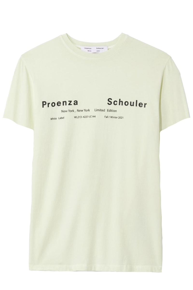 Proenza Schouler Logo Print Cotton T Shirt deals XS