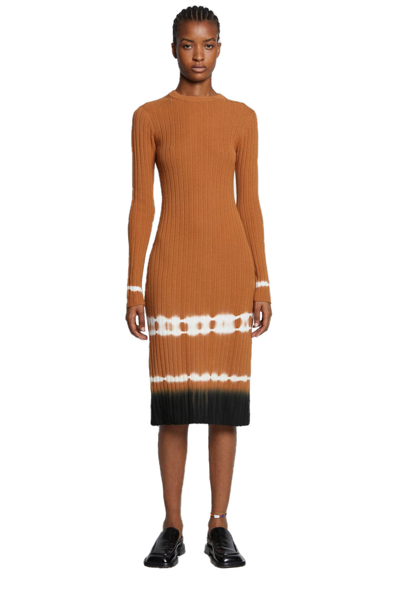 PROENZA SCHOULER | Ribbed Knitted Dip-Dye Dress | sparklemonde.com