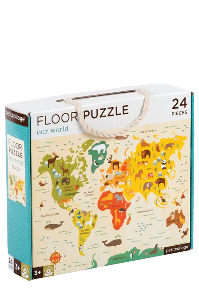 Our World Floor Puzzle By Petit Collage