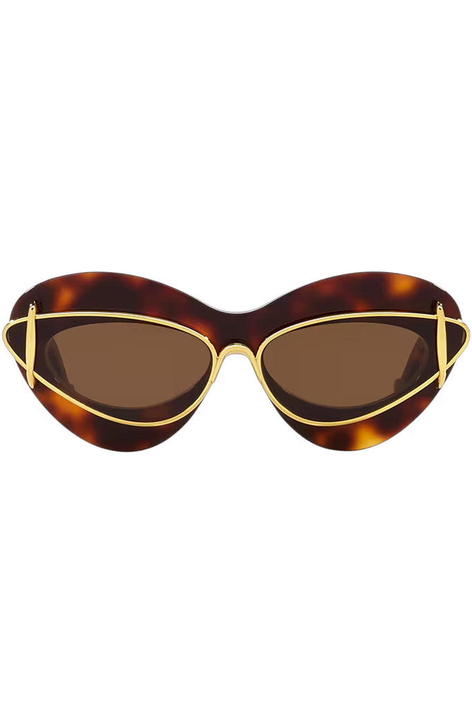 Double Frame Cat Eye Sunglasses