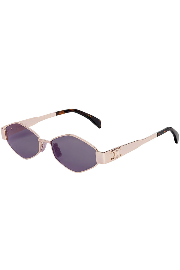 Triomphe Metal 02 Square Frame Sunglasses