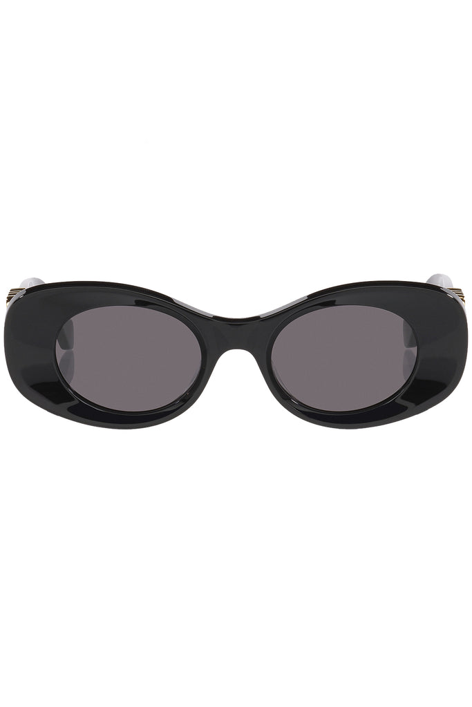 Beveled Oval Maxi Anagram Sunglasses