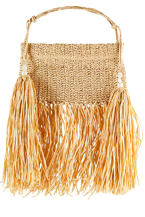 Fringed Stripe Handbag