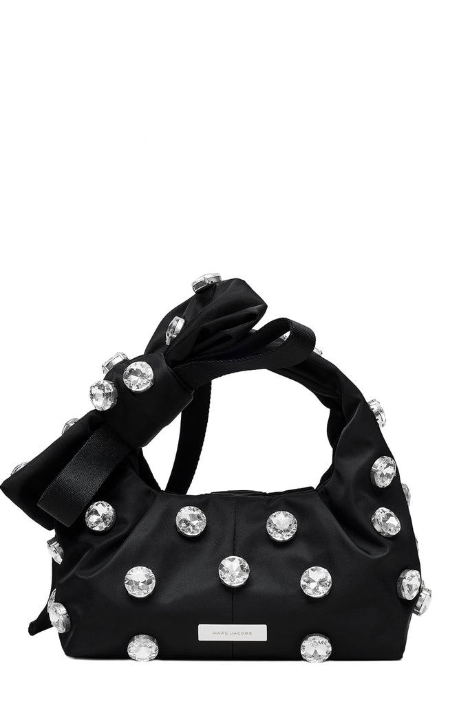 The Mini Bow Gem Nylon Sack Bag