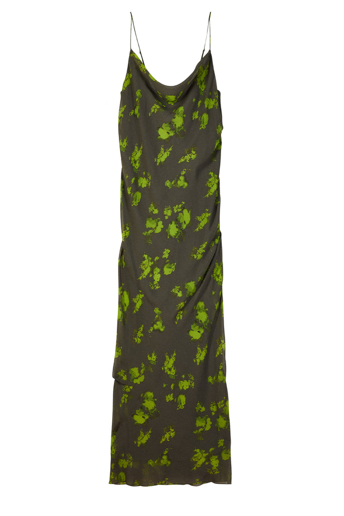 Printed Maxi Slip Dress