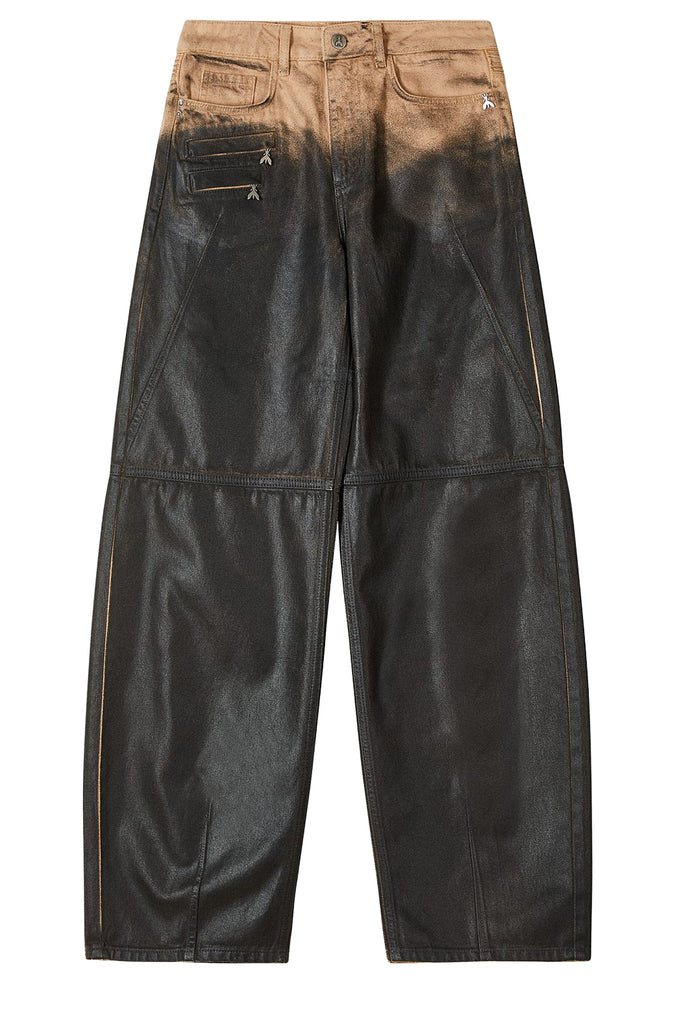 Coated Canvas Pants