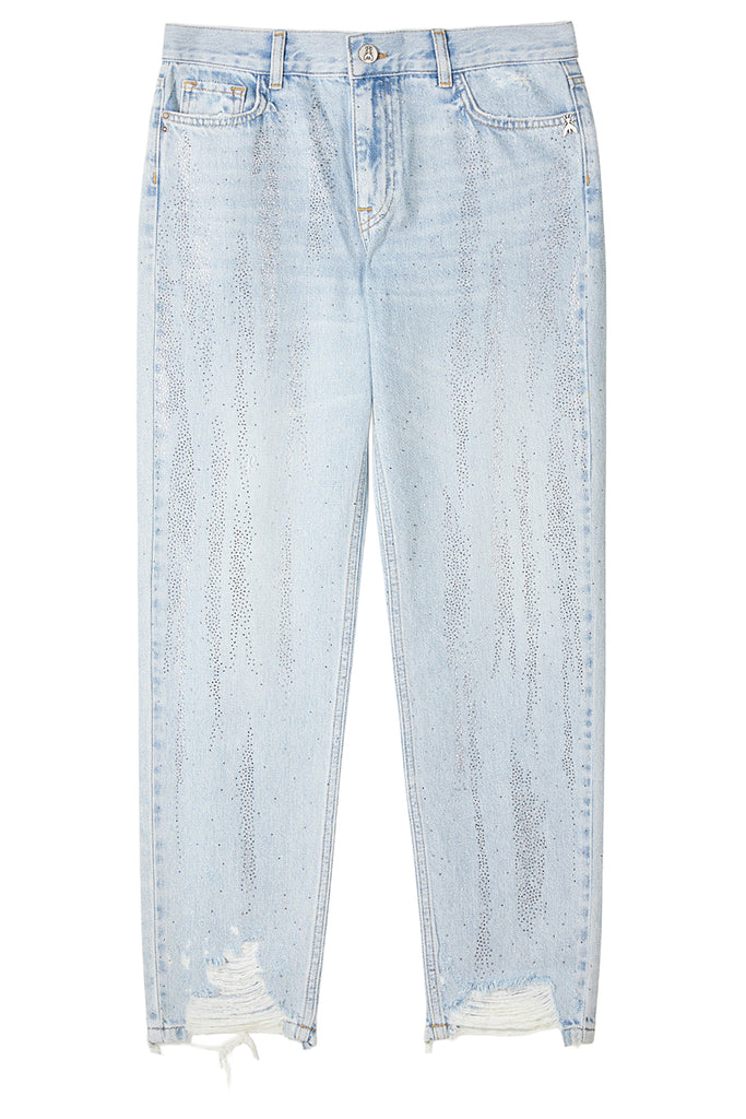 Rhinestone Detail Jeans
