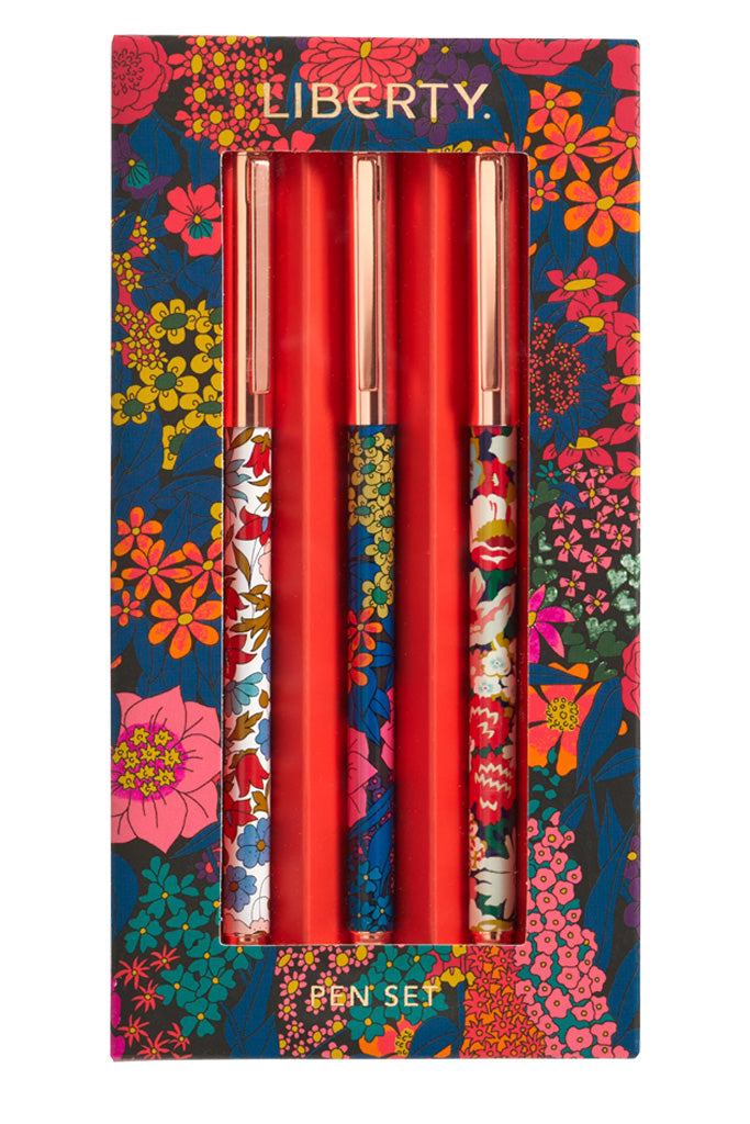 Liberty Floral Everyday Pen Set By Galison