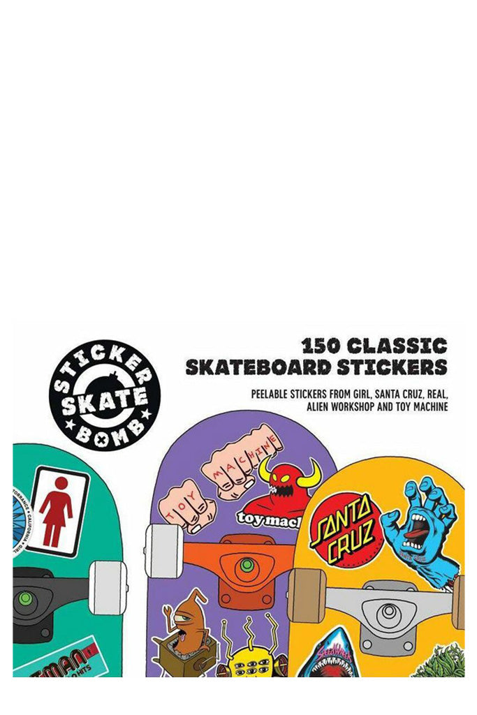 Sticker Bomb Skate: 150 Classic Skateboard Stickers By Studio Rarekwai