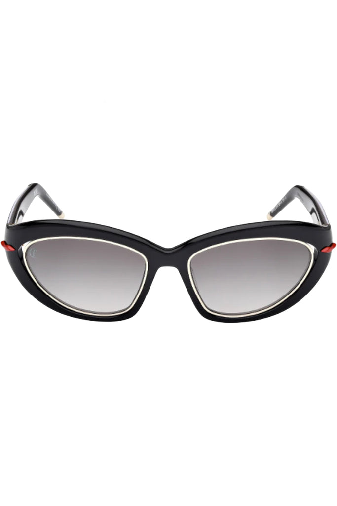 So Kate Metal-Detailed Oval Sunglasses