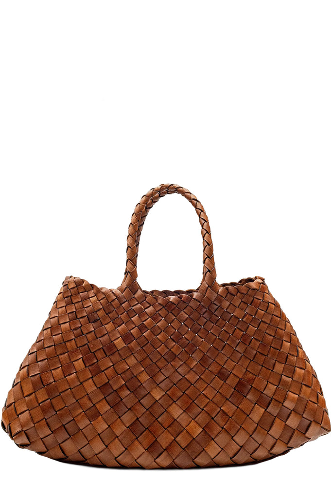 Small Santa Croce Woven Leather Bag