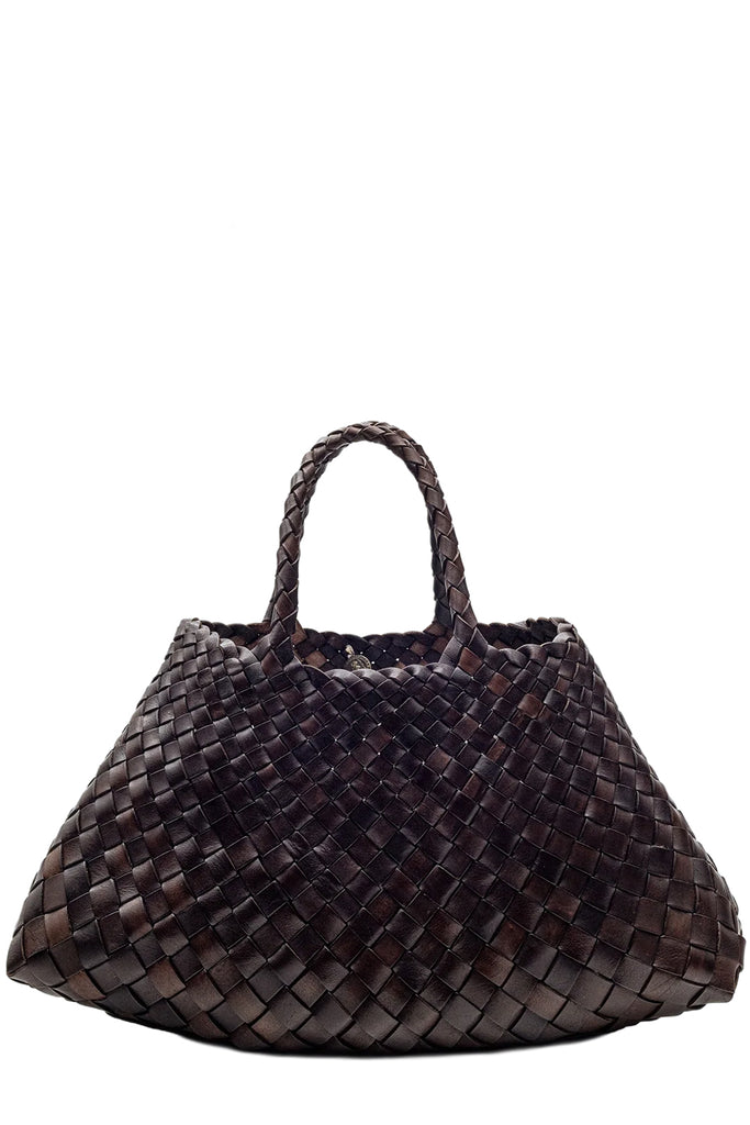 Small Santa Croce Woven Leather Bag
