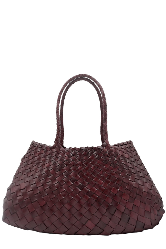Big Santa Croce Woven Leather Bag