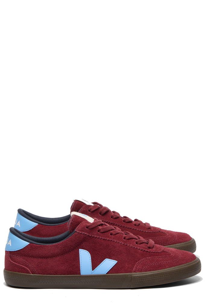 Volley Organic-Traced Leather Sneakers