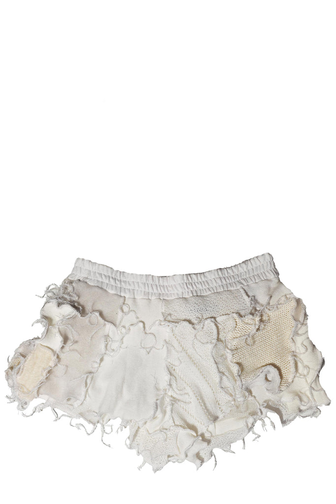 BORBALA | Regenerated Fluff Mini Shorts | sparklemonde.com