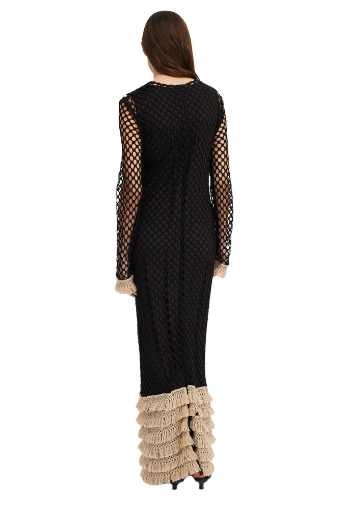 chinese dress ladies BY MALENE BIRGER | Anae Crochet Maxi Dress