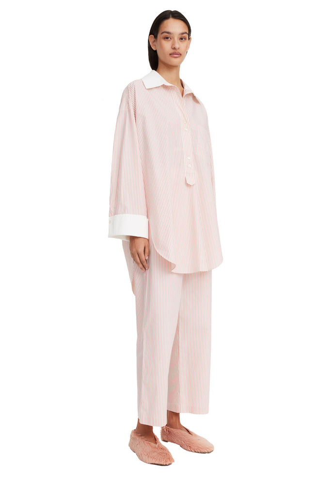 BY MALENE BIRGER Maye Wide Cuff Organic Cotton Shirt