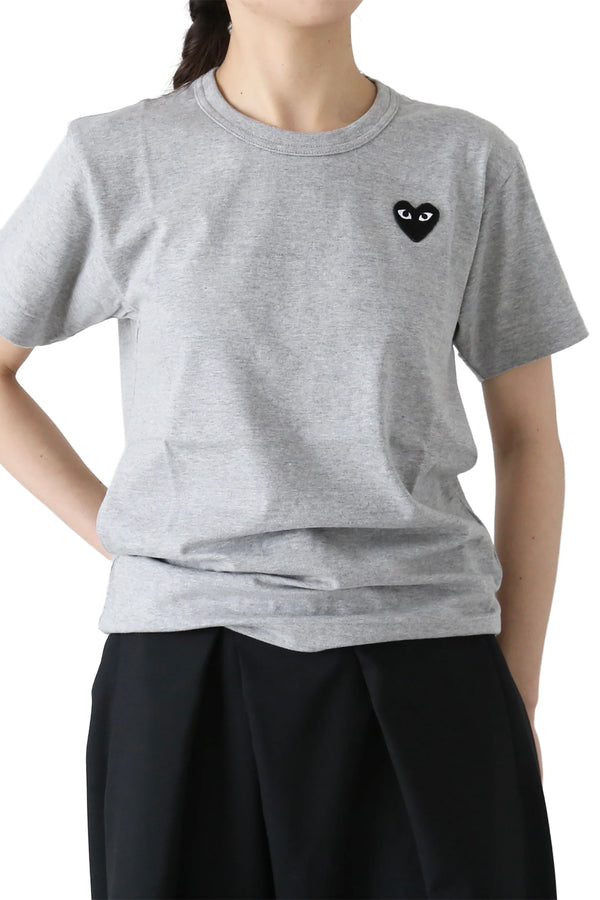Small Black Heart Unisex Play T-Shirt