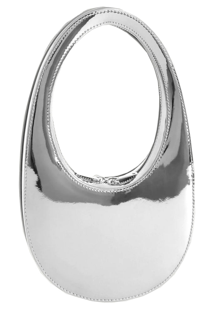 COPERNI | Mirror Mini Swipe Bag – Silver | sparklemonde.com