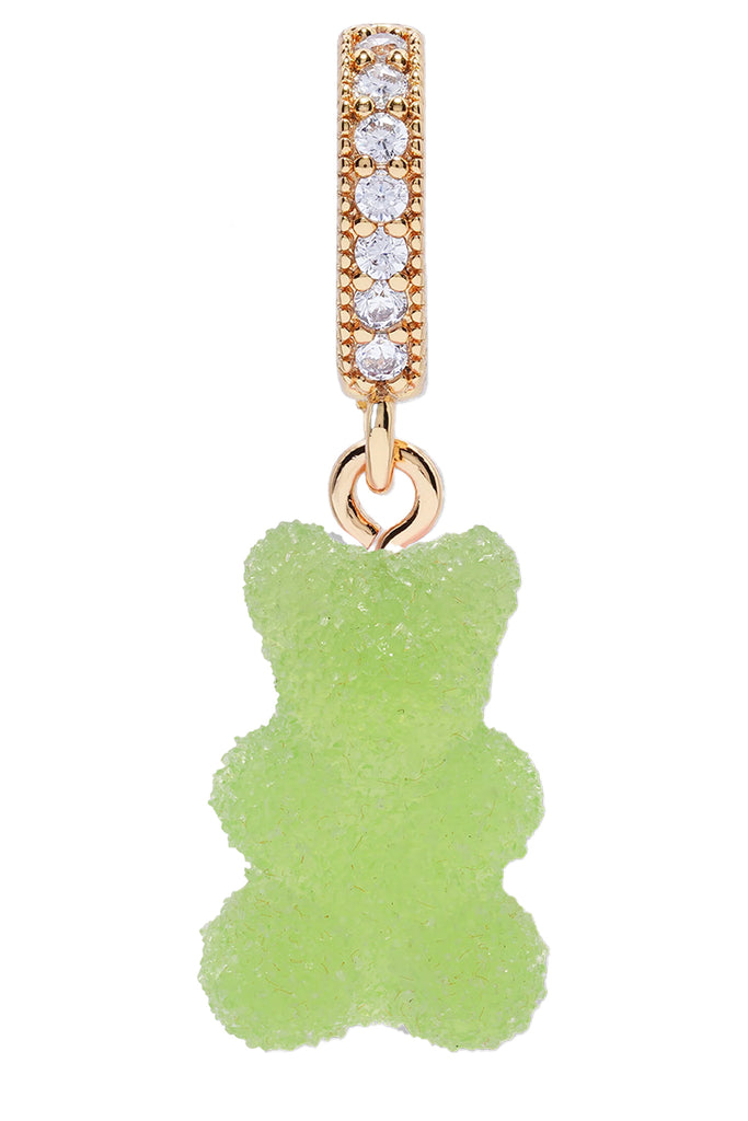 Fizzy Nostalgia Bear Pendant With Pave Connector