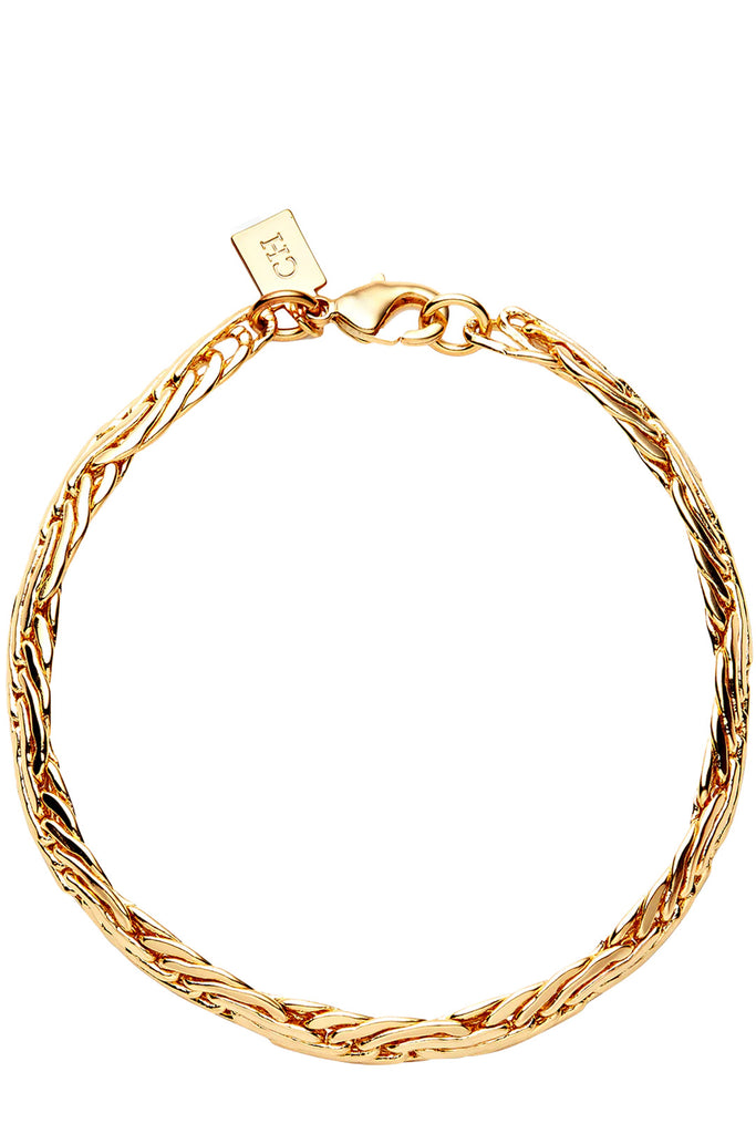 The Mommo bracelet in gold colour from the brand CRYSTAL HAZE