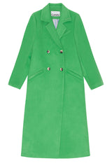 Shops ganni wool coat