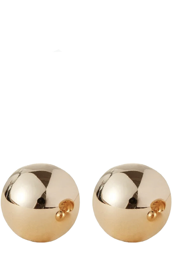 The Aurora earrings in gold colour from the brand JENNY BIRD