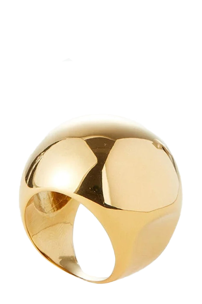 The Supernova ring in gold and colour from the brand JENNY BIRD