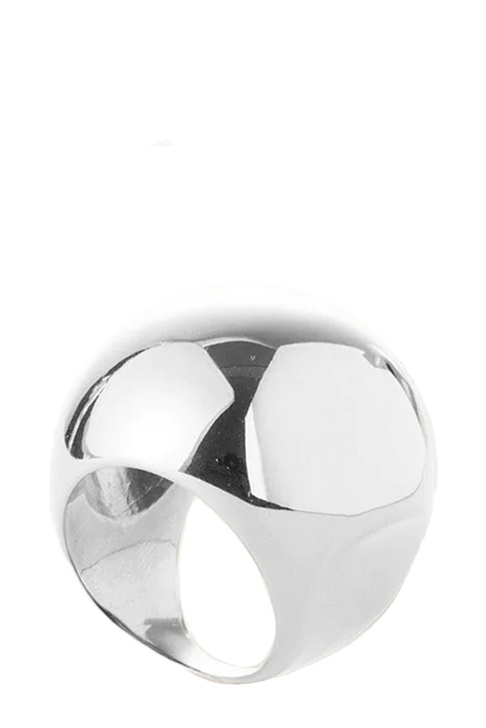 The Supernova ring in silver colour from the brand JENNY BIRD