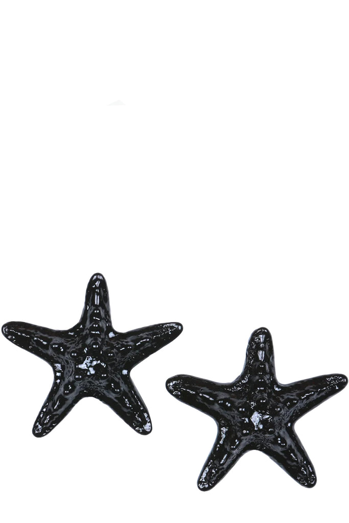 The Starfish earrings in black colour from the brand JULIETTA