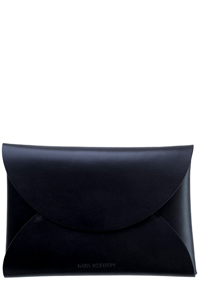 Lara Nappa Leather Clutch