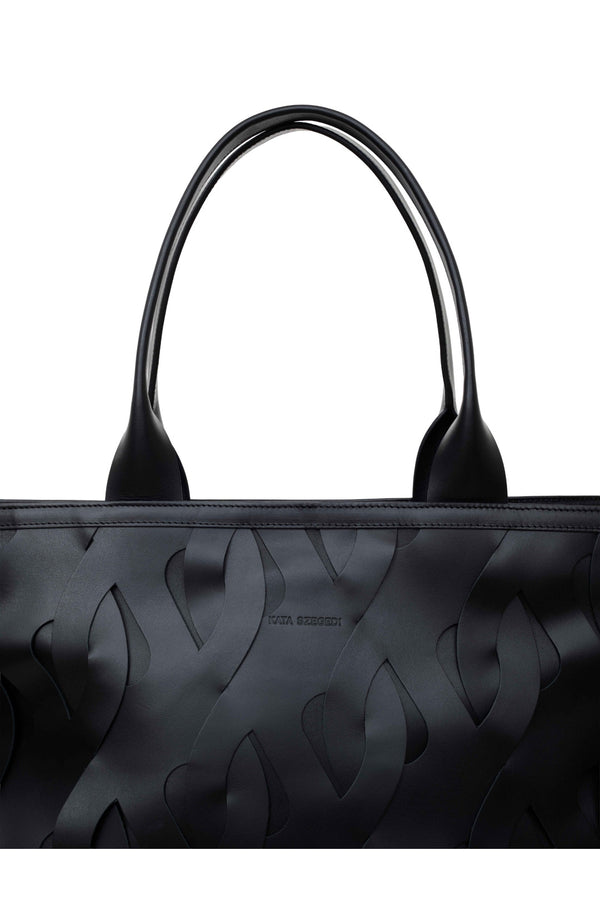 Roads Nappa Leather Hand Woven Tote Bag