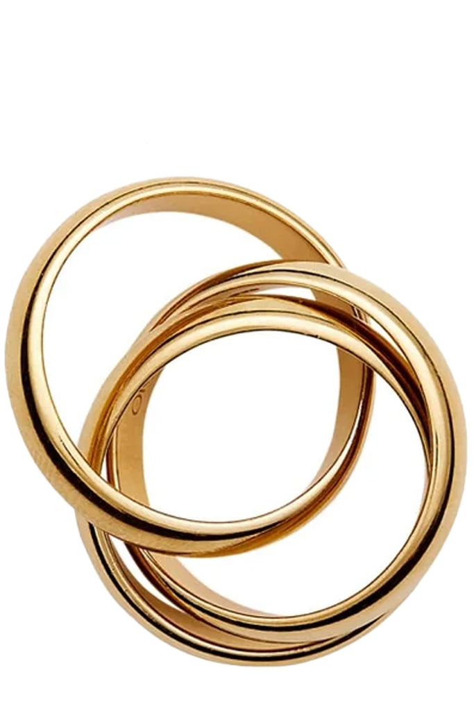 The Sofie ring in gold colour from the brand LIÉ STUDIO