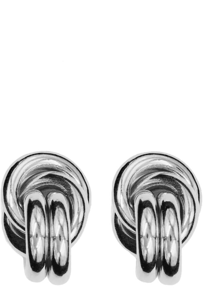 The Vera stud earrings in silver colour from the brand LIÉ STUDIO