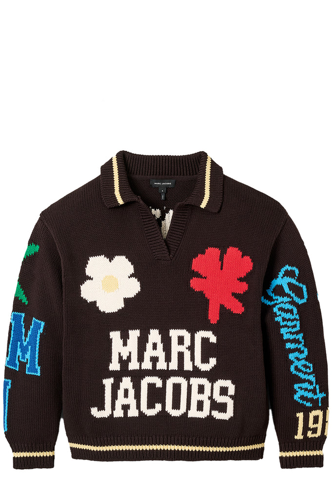 Marc Jacobs Varsity Knit Polo