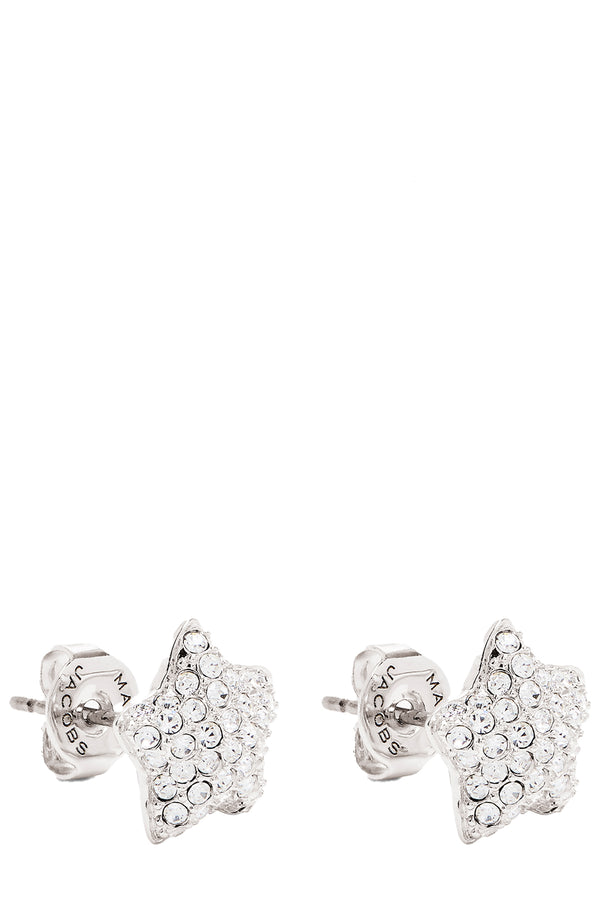 Star Pave Stud Earrings