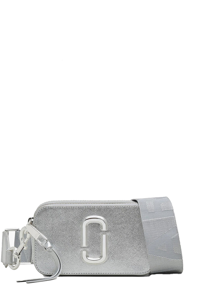 The Metallic Leather Snapshot Bag