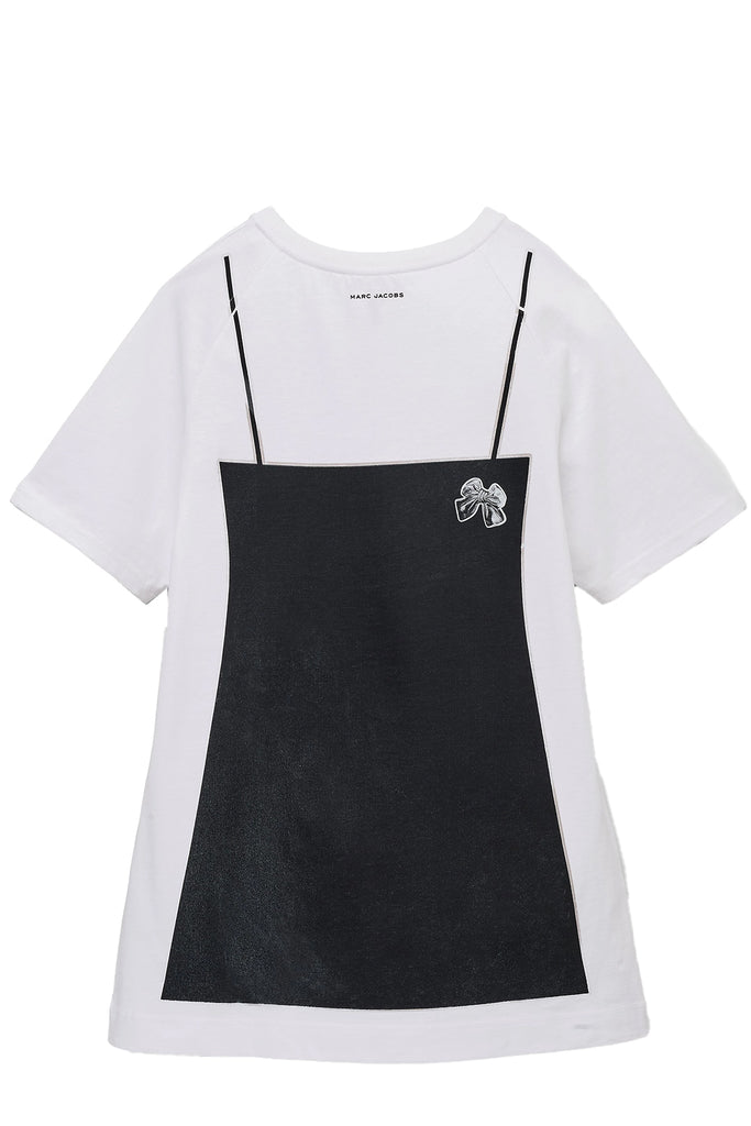 marc jacobs t shirt dress Marc Jacobs Kids Snapshot t-shirt Dress | White