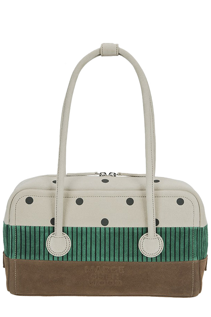 Margesherwood X Peanuts Soft Boston Suede Leather Bag