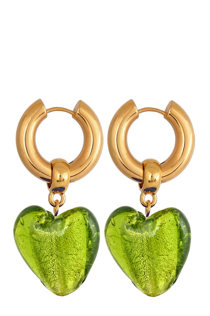 Heart Of Glass Earrings