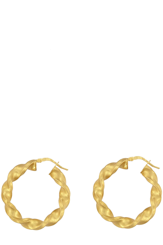 The Vintage earrings in gold colour from the brand MESH