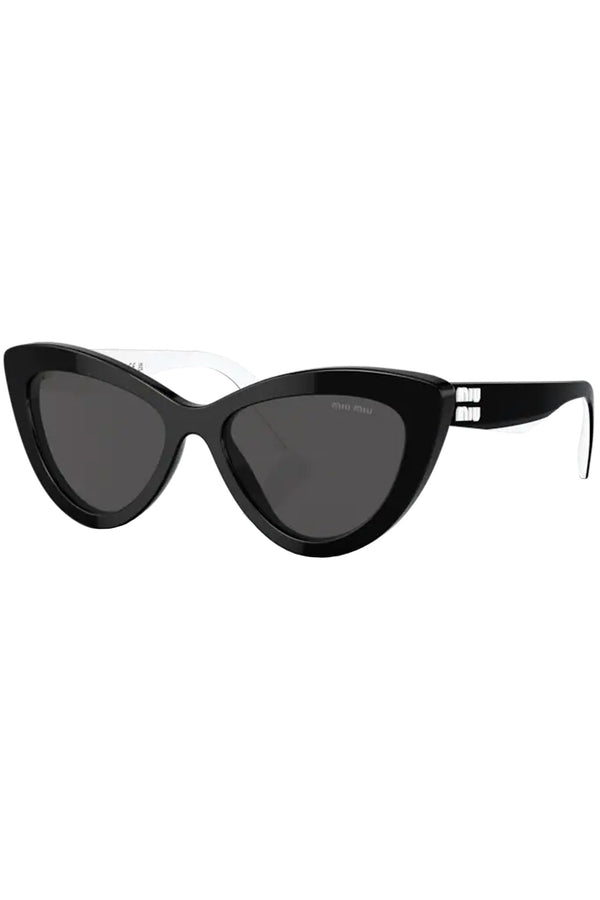 The cat-eye contrast-temple sunglasses from the brand MIU MIU